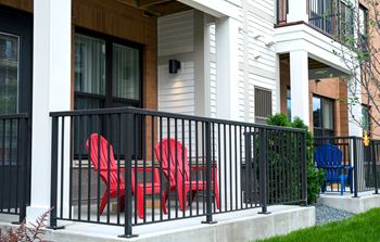 Private apartment balcony
